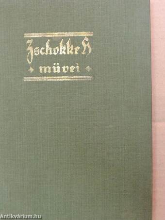 "20 kötet a H. Zschokke válogatott regényei és novellái sorozatból (nem teljes sorozat)"