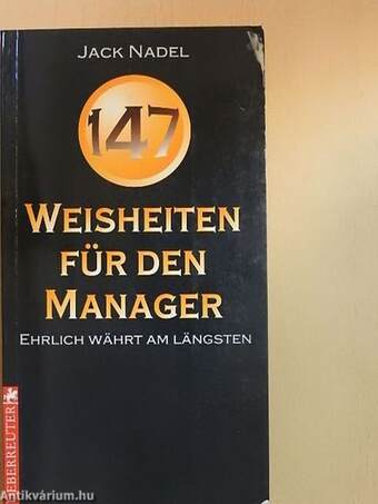 147 Weisheiten für den Manager