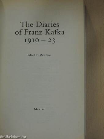 The Diaries of Franz Kafka 1910-23