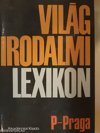 Világirodalmi Lexikon 10. (töredék)