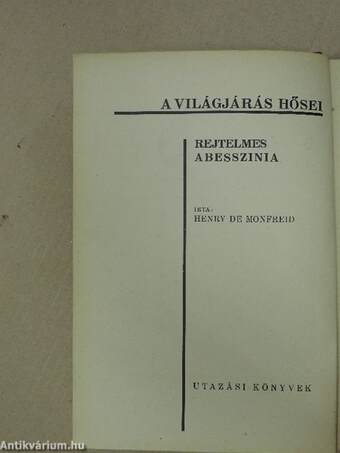 "12 kötet A világjárás hősei sorozatból" (nem teljes sorozat)