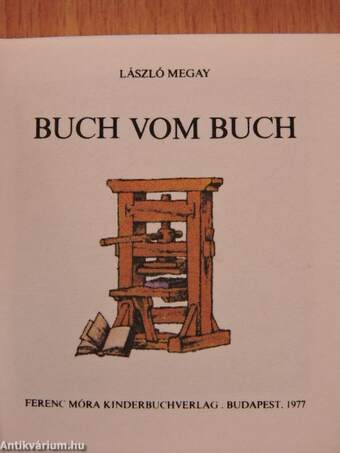 Buch vom Buch (minikönyv)