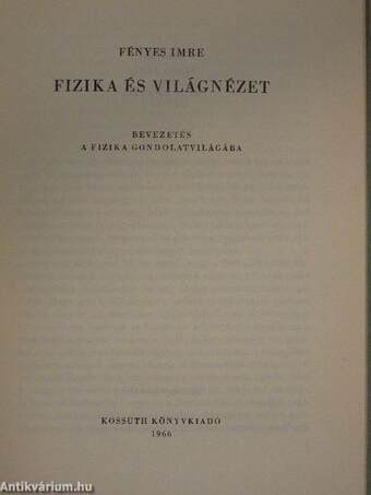 Fizika és világnézet