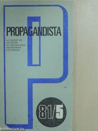 Propagandista 1981/5.