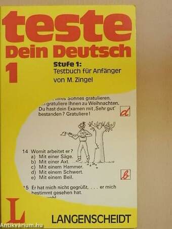 Teste Dein Deutsch! 1