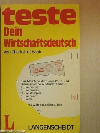 Teste Dein Wirtschaftsdeutsch!