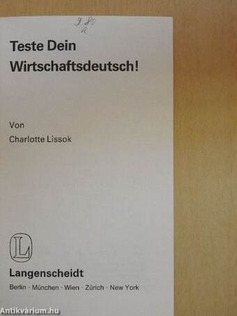 Teste Dein Wirtschaftsdeutsch!