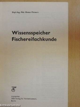 Wissensspeicher Fischereifachkunde