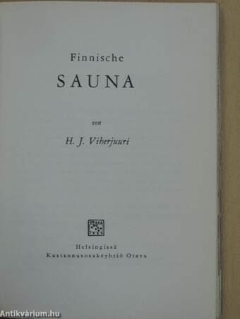 Finnische Sauna