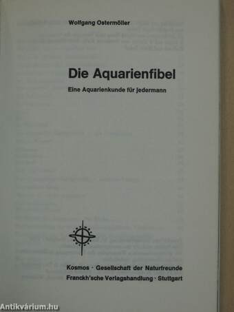 Die Aquarienfibel