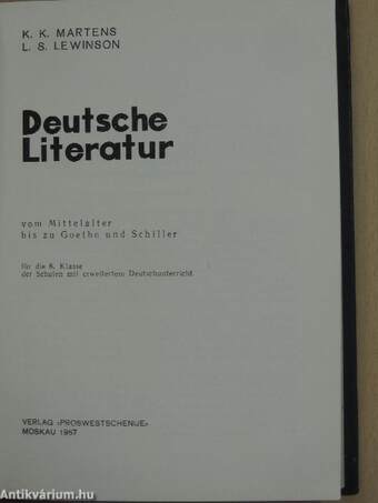 Deutsche Literatur