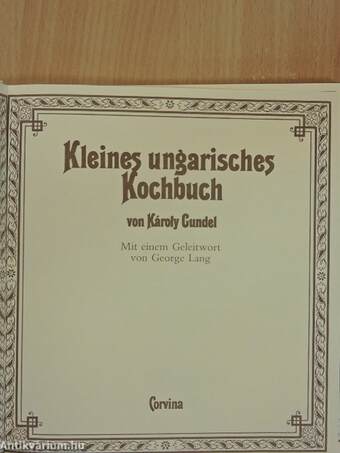 Kleines ungarisches Kochbuch