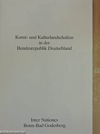 Kunst- und Kulturlandschaften in der Bundesrepublik Deutschland