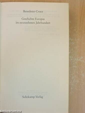 Geschichte Europas im neunzehnten Jahrhundert