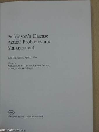 Parkinson's Disease Actual Problems and Management