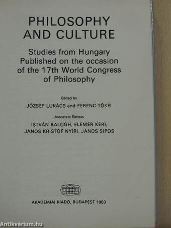 Philosophy and culture