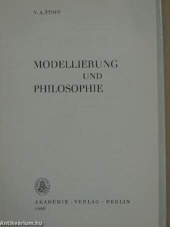 Modellierung und Philosophie