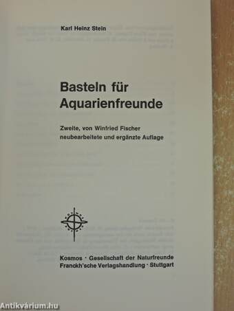 Basteln für Aquarienfreunde