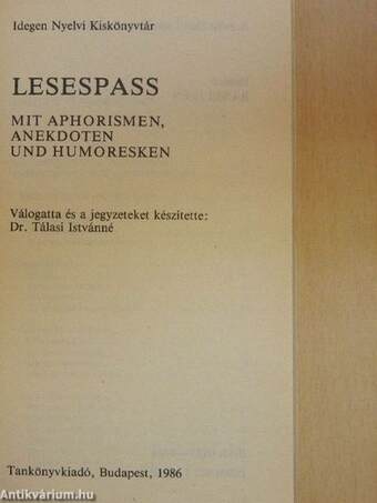 Lesespaß