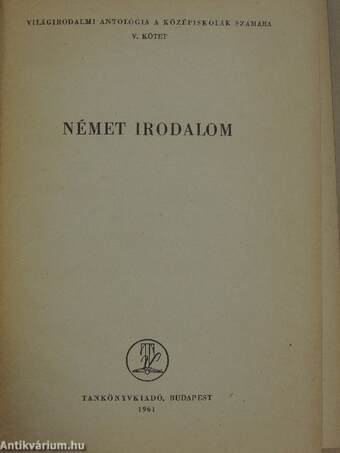 Német irodalom