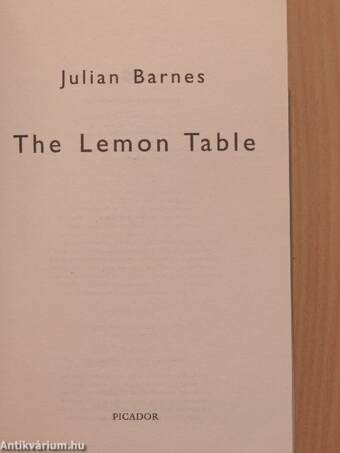 The Lemon Table