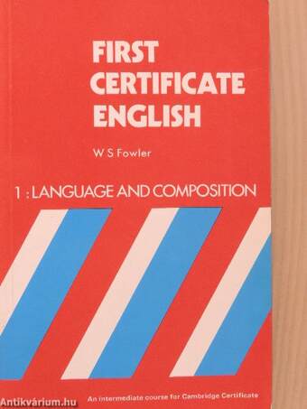 First Certificate English 1.