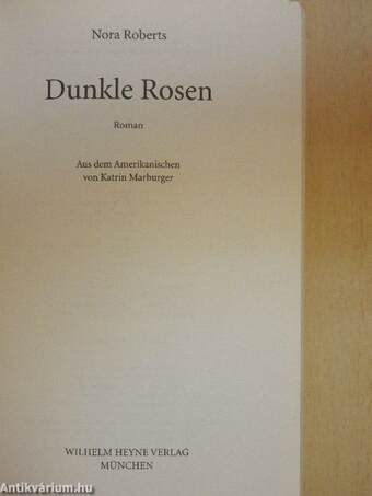 Dunkle Rosen