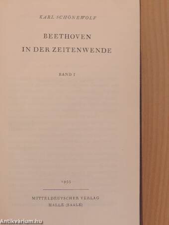 Beethoven in der Zeitenwende I-II.