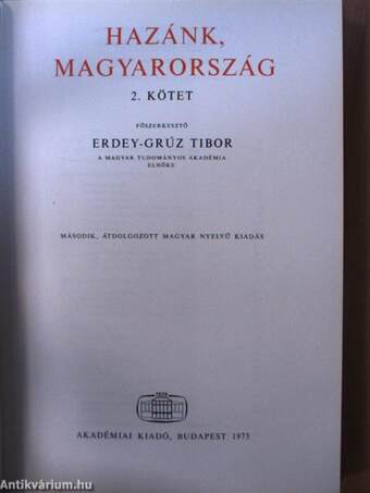 Hazánk, Magyarország II. (töredék)