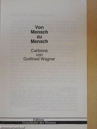 Von Mensch zu Mensch