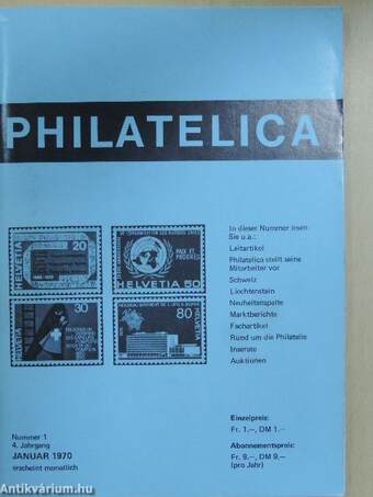 Philatelica Januar 1970