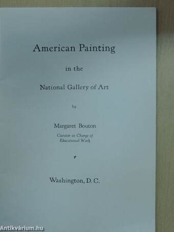 American Painting in the National Gallery of Art