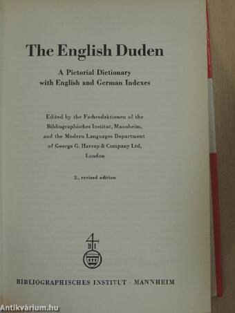 The English Duden