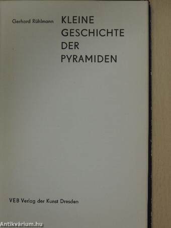 Kleine geschichte der pyramiden