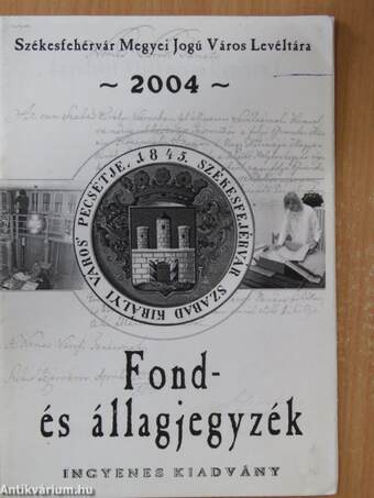 Fond- és állagjegyzék