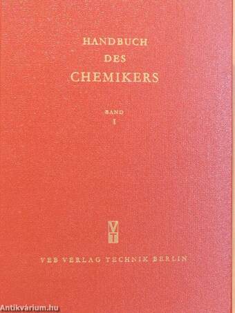 Handbuch des Chemikers I-III.