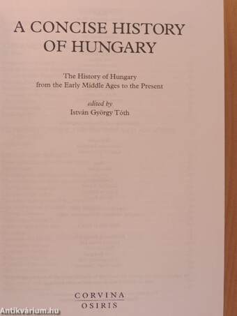 A Concise History of Hungary