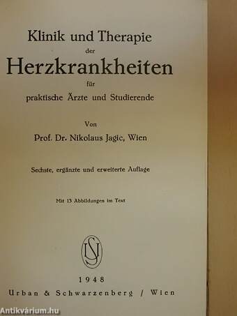 Klinik und Therapie der Herzkrankheiten für Praktische Ärzte und Studierende