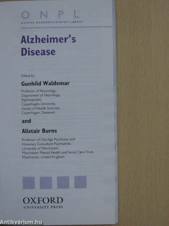 Alzheimer's Disease