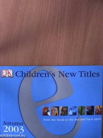Children's New Titles Autumn 2003/Adult New Titles Autumn 2003