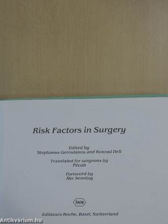 Risk Factors in Surgery