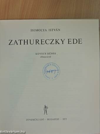 Zathureczky Ede