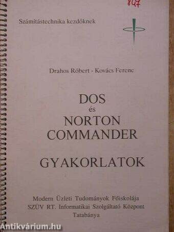 DOS és Norton Commander gyakorlatok