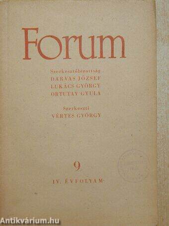 Forum 1949. szeptember
