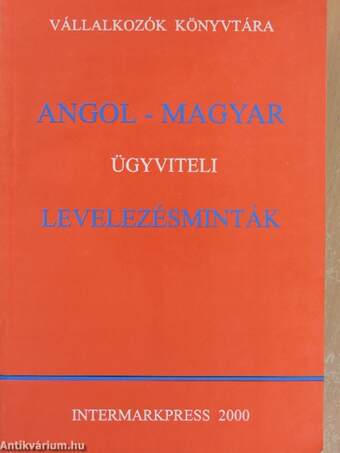 Angol-magyar ügyviteli levelezésminták