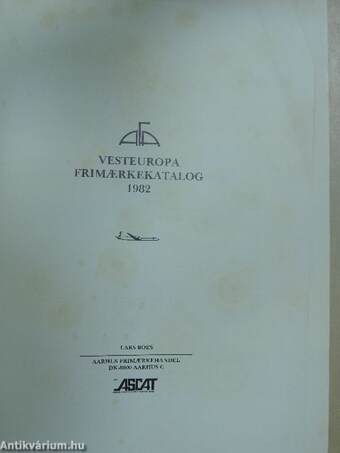 Vesteuropa Frimaerkekatalog 1982