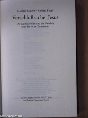 Verschlußsache Jesus