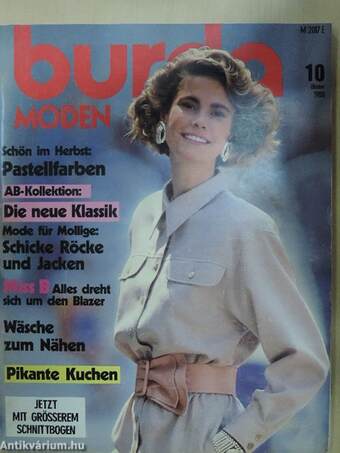 Burda Moden Oktober 1988