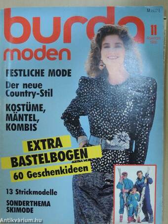 Burda Moden November 1986