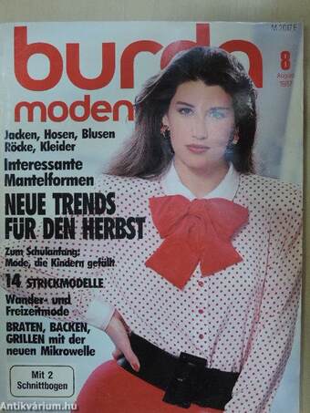 Burda Moden August 1987